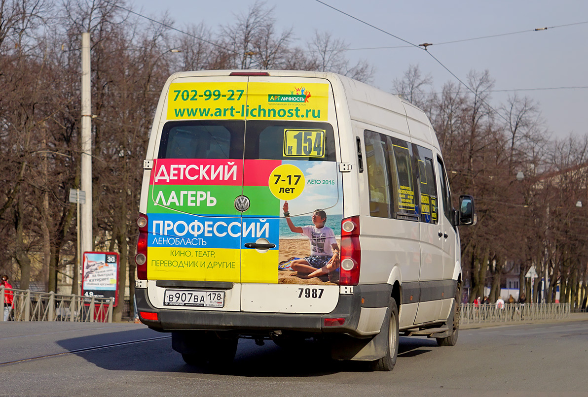 Санкт-Петербург, БТД-2219 (Volkswagen Crafter) № 7987