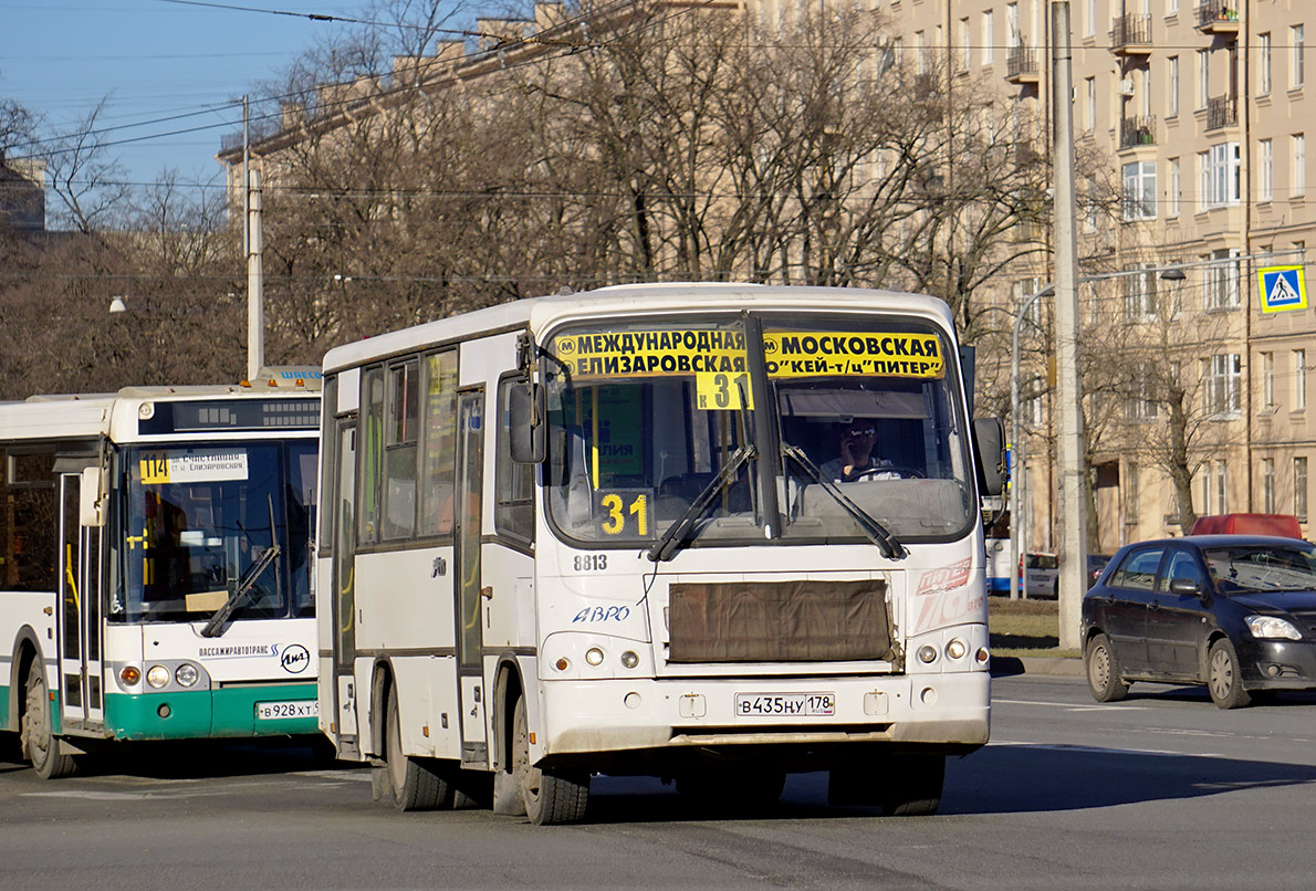 Санкт-Петербург, ПАЗ-320402-05 № 8813