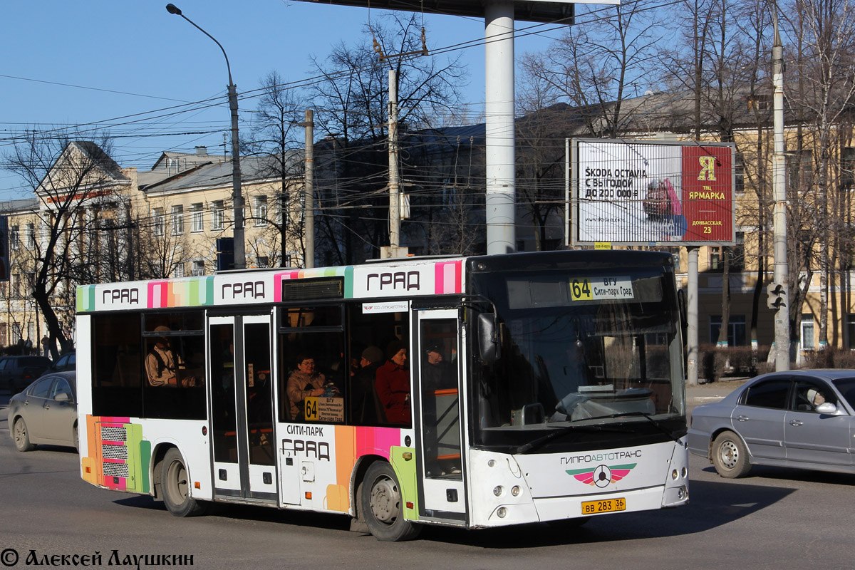 Voronezh region, MAZ-206.060 Nr. ВВ 283 36