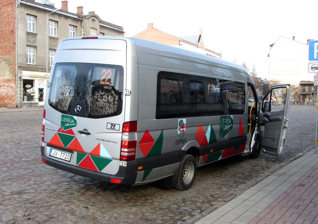 Латвия, Mercedes-Benz Sprinter W906 513CDI № 22