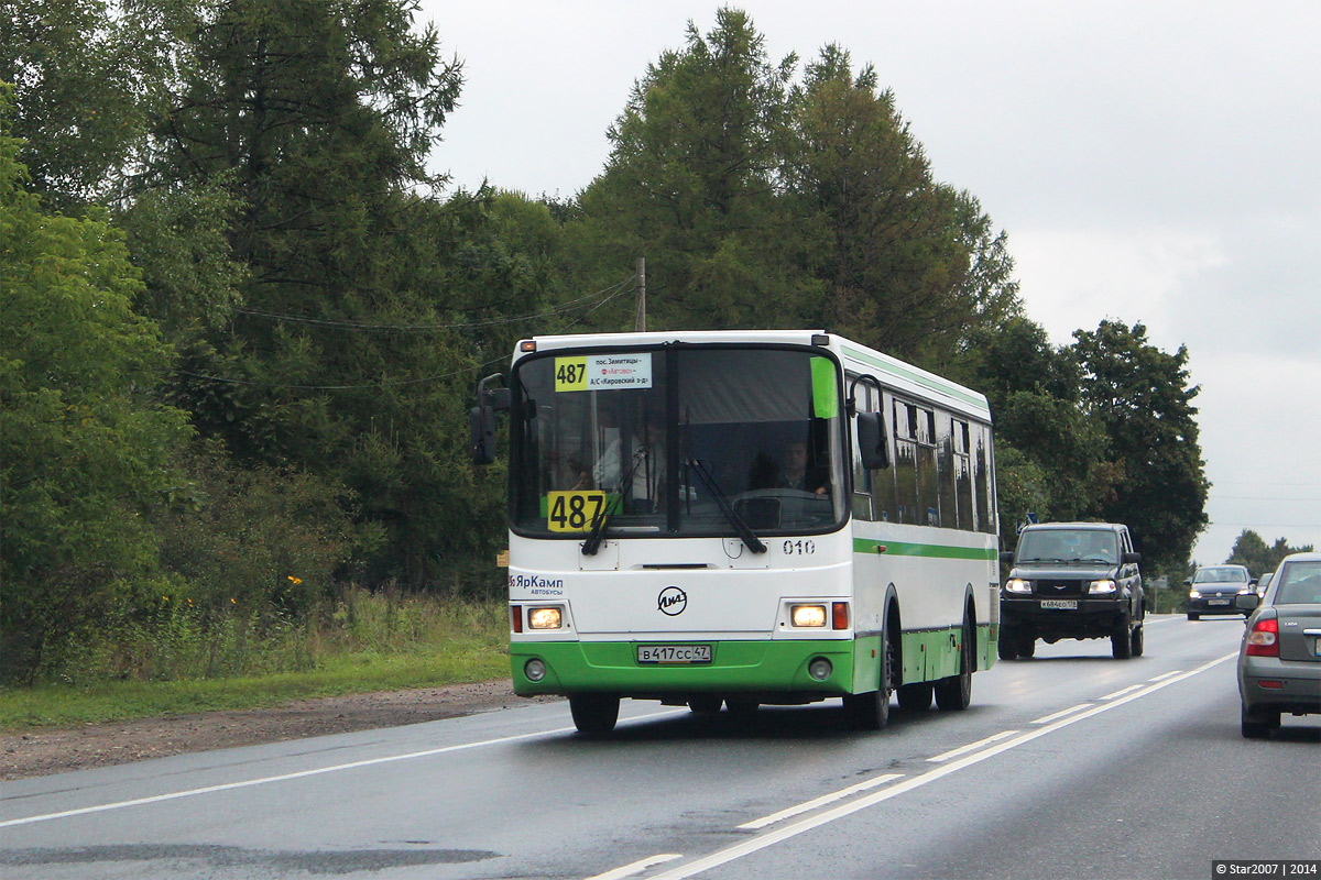 Санкт-Петербург, ЛиАЗ-5256.53 № 010