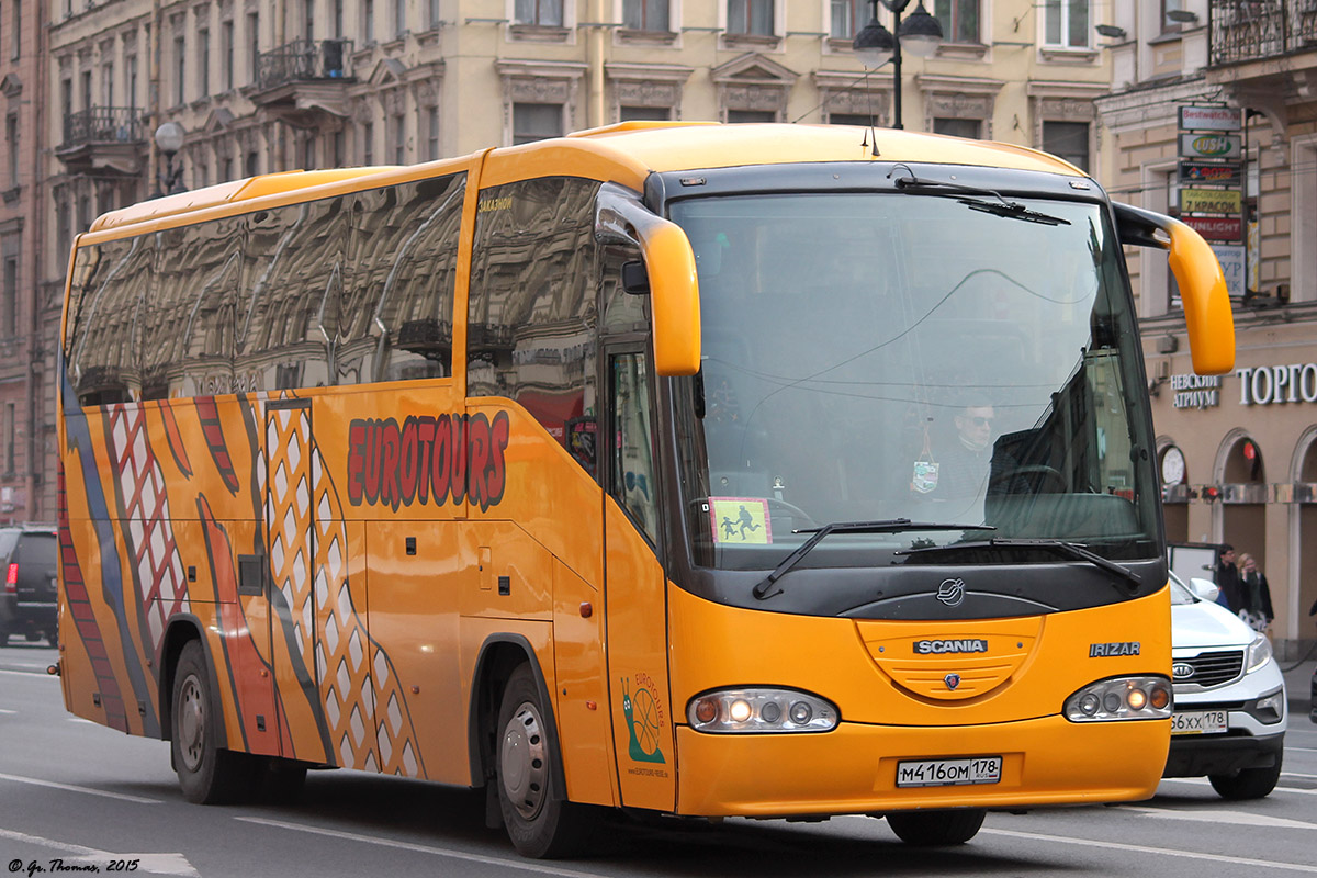 Санкт-Петербург, Irizar Century II 12.37 № М 416 ОМ 178