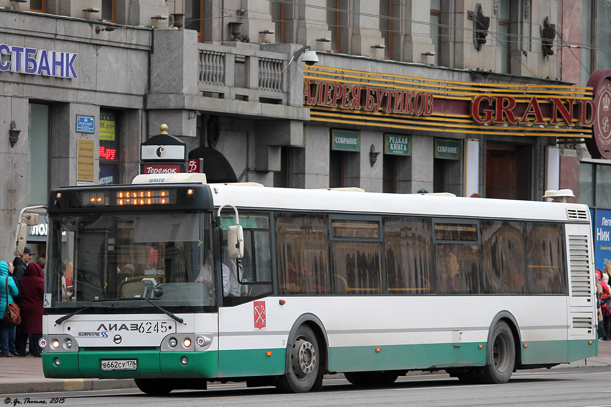 Sankt Petersburg, LiAZ-5292.60 Nr 6245