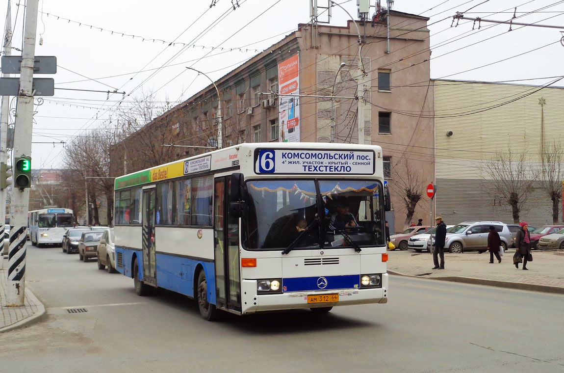 Саратовская область, Mercedes-Benz O405 № АМ 312 64