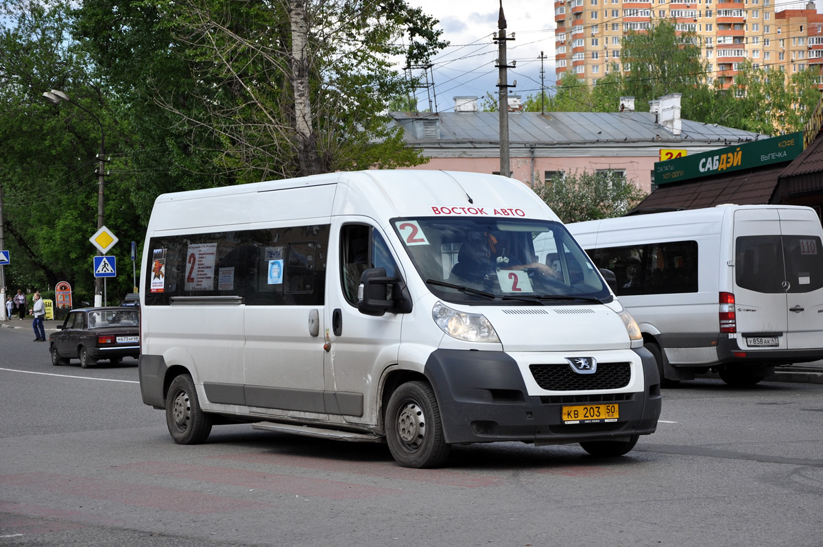 Московская область, IRITO Boxer L3H2 (Z8P) № КВ 203 50