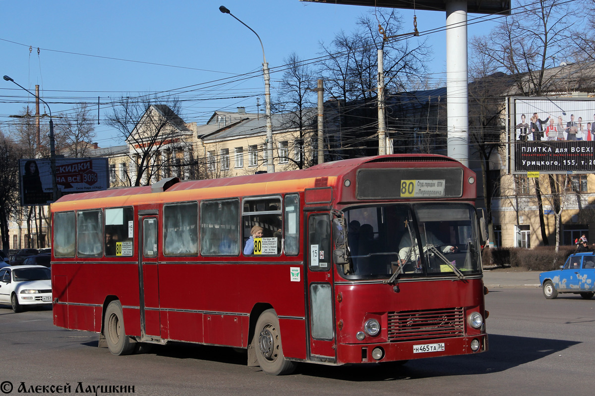 Воронежская область, DAB № Н 465 ТА 36