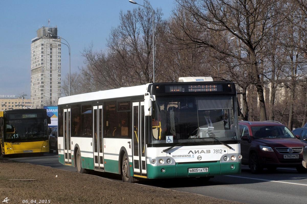 Санкт-Петербург, ЛиАЗ-5292.60 № 7812