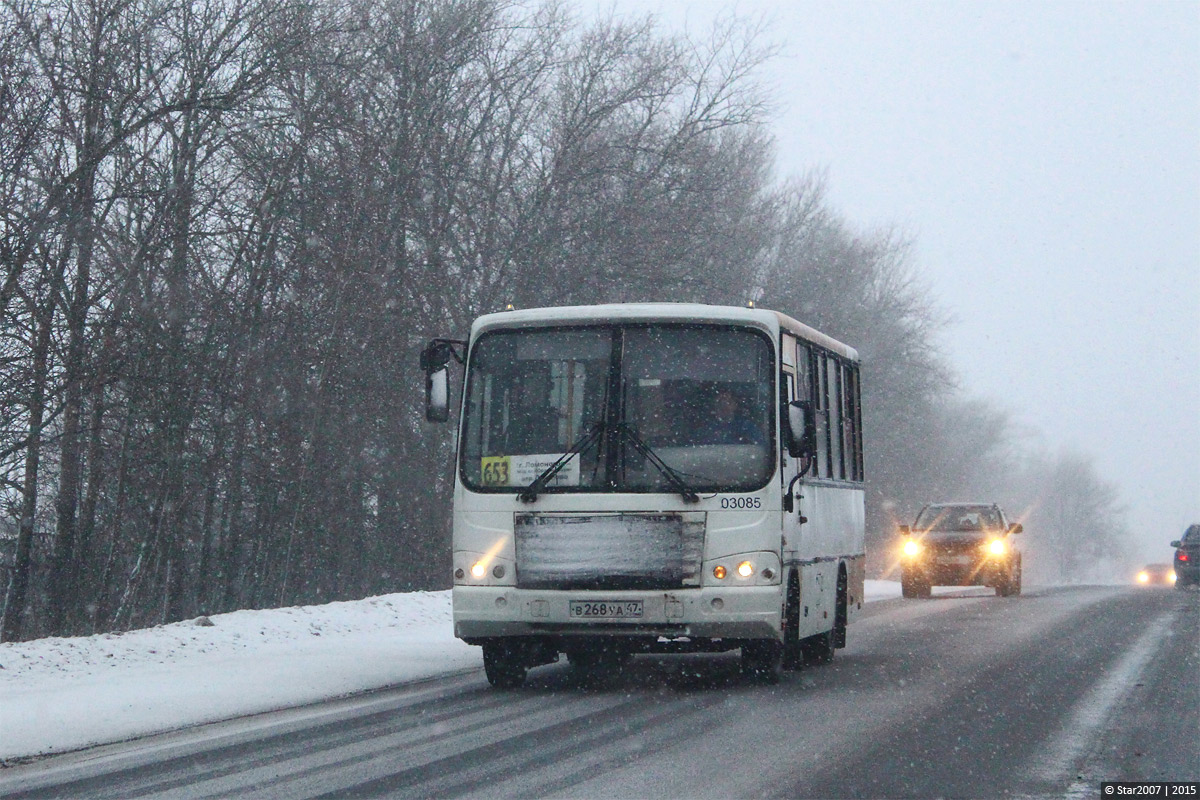 Санкт-Петербург, ПАЗ-320402-05 № 03085