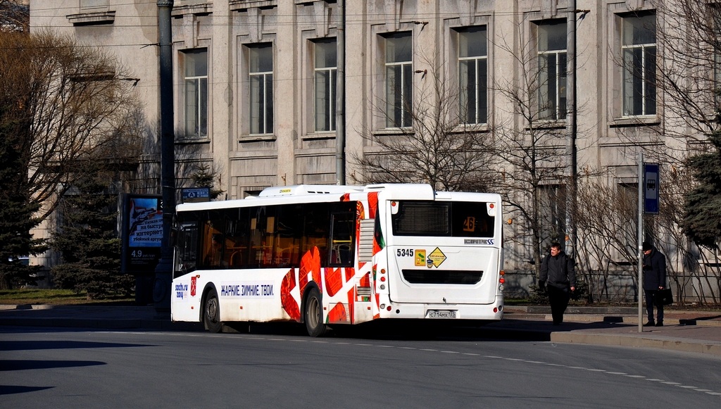 Санкт-Петербург, ЛиАЗ-5292.30 № 5345