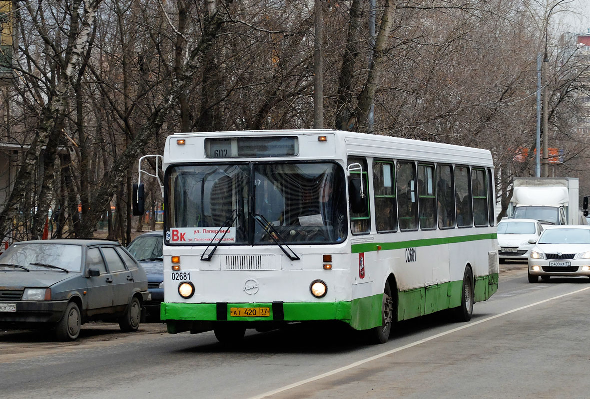 Москва, ЛиАЗ-5256.25 № 02681