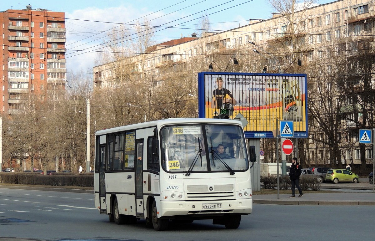 Санкт-Петербург, ПАЗ-320402-05 № 7897