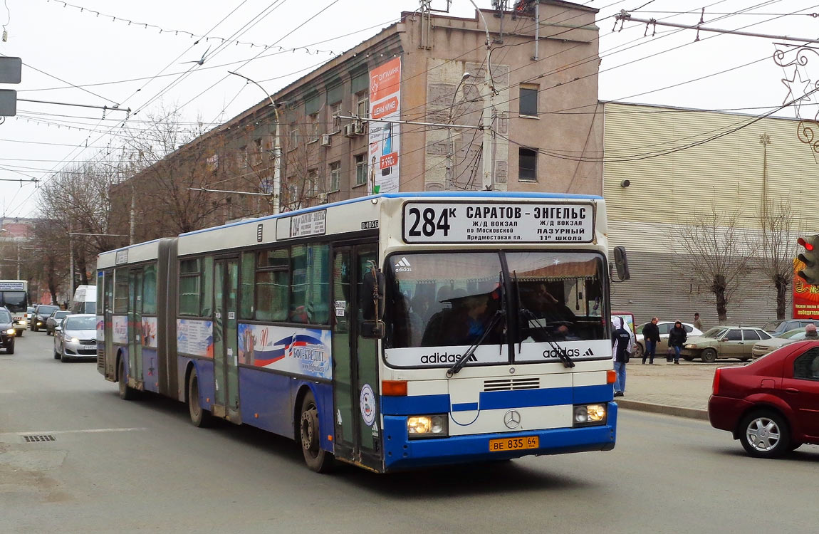 Саратовская область, Mercedes-Benz O405G № ВЕ 835 64