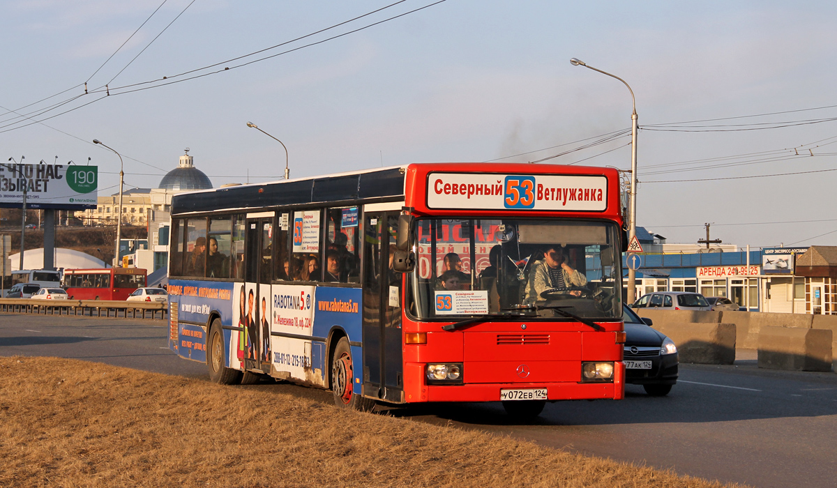 Красноярский край, Mercedes-Benz O405N № У 072 ЕВ 124