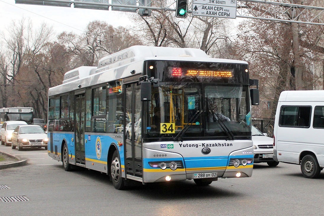 Ałmaty, Yutong ZK6118HGA Nr 585