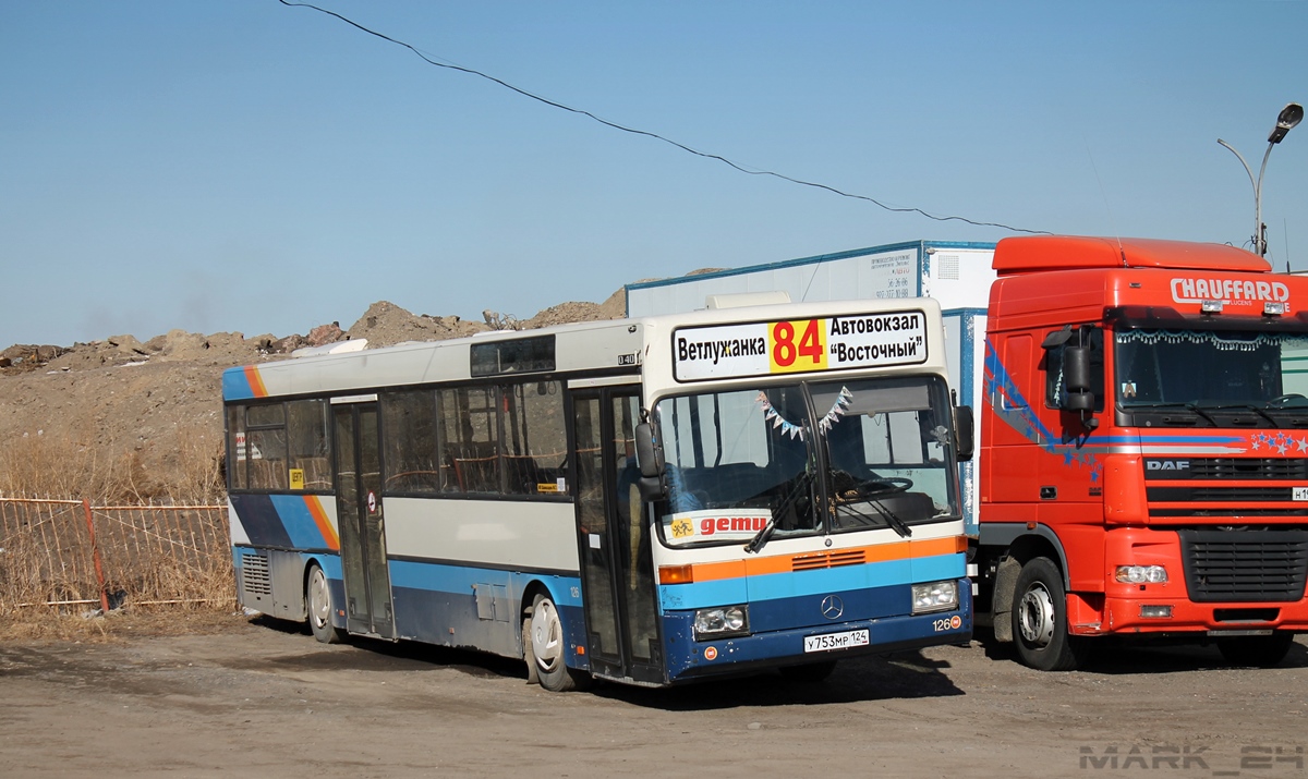 Красноярский край, Mercedes-Benz O405 № У 753 МР 124