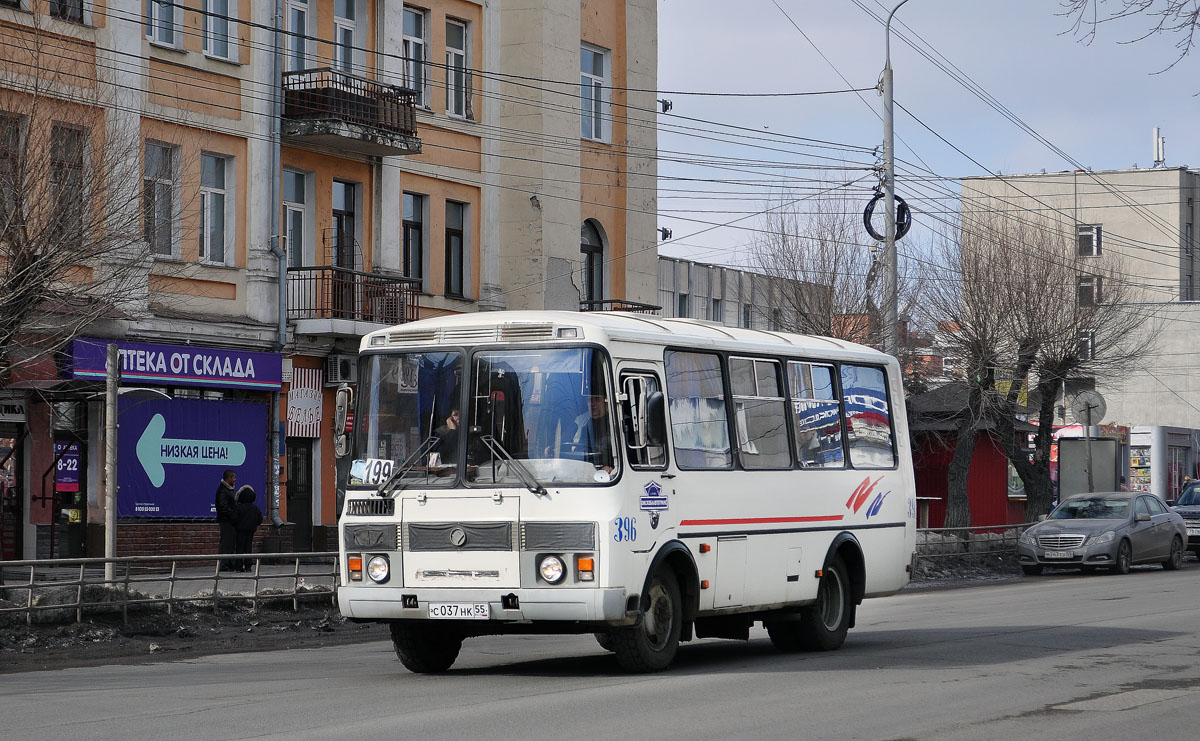 Омская область, ПАЗ-32054-07 № 396