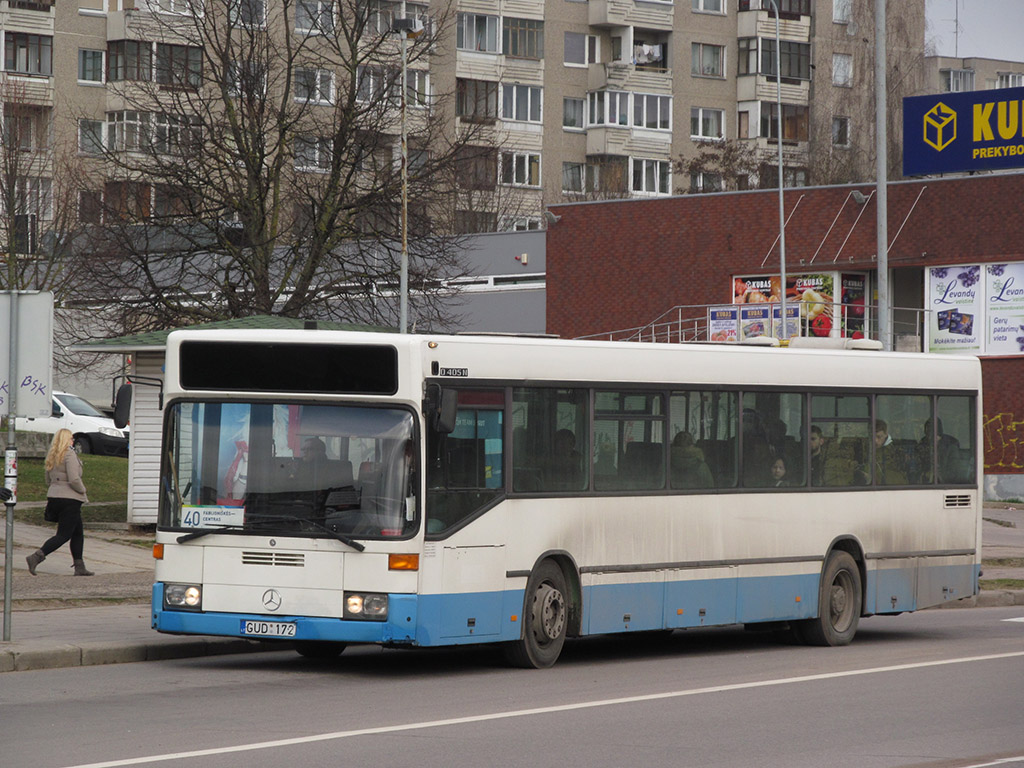 Литва, Mercedes-Benz O405N № GUD 172