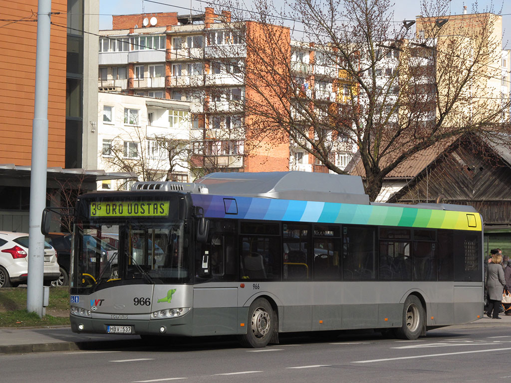 Litvánia, Solaris Urbino III 12 CNG sz.: 966