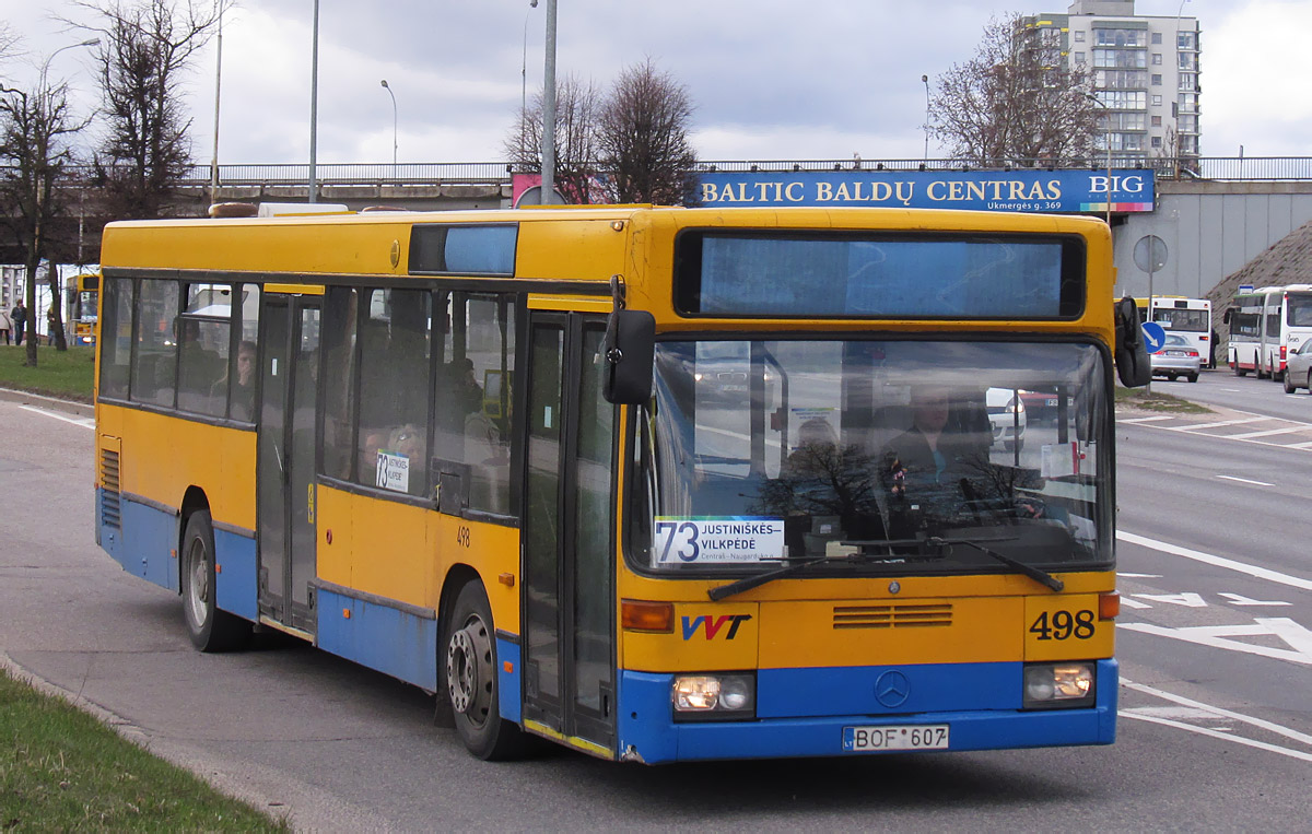 Литва, Mercedes-Benz O405N2 № 498