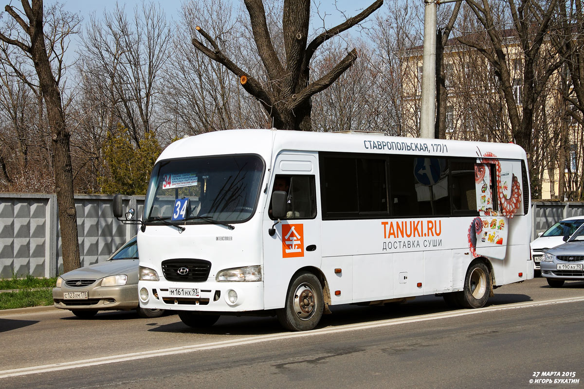 Краснодарский край, Hyundai County LWB C11 (ТагАЗ) № М 161 НХ 93