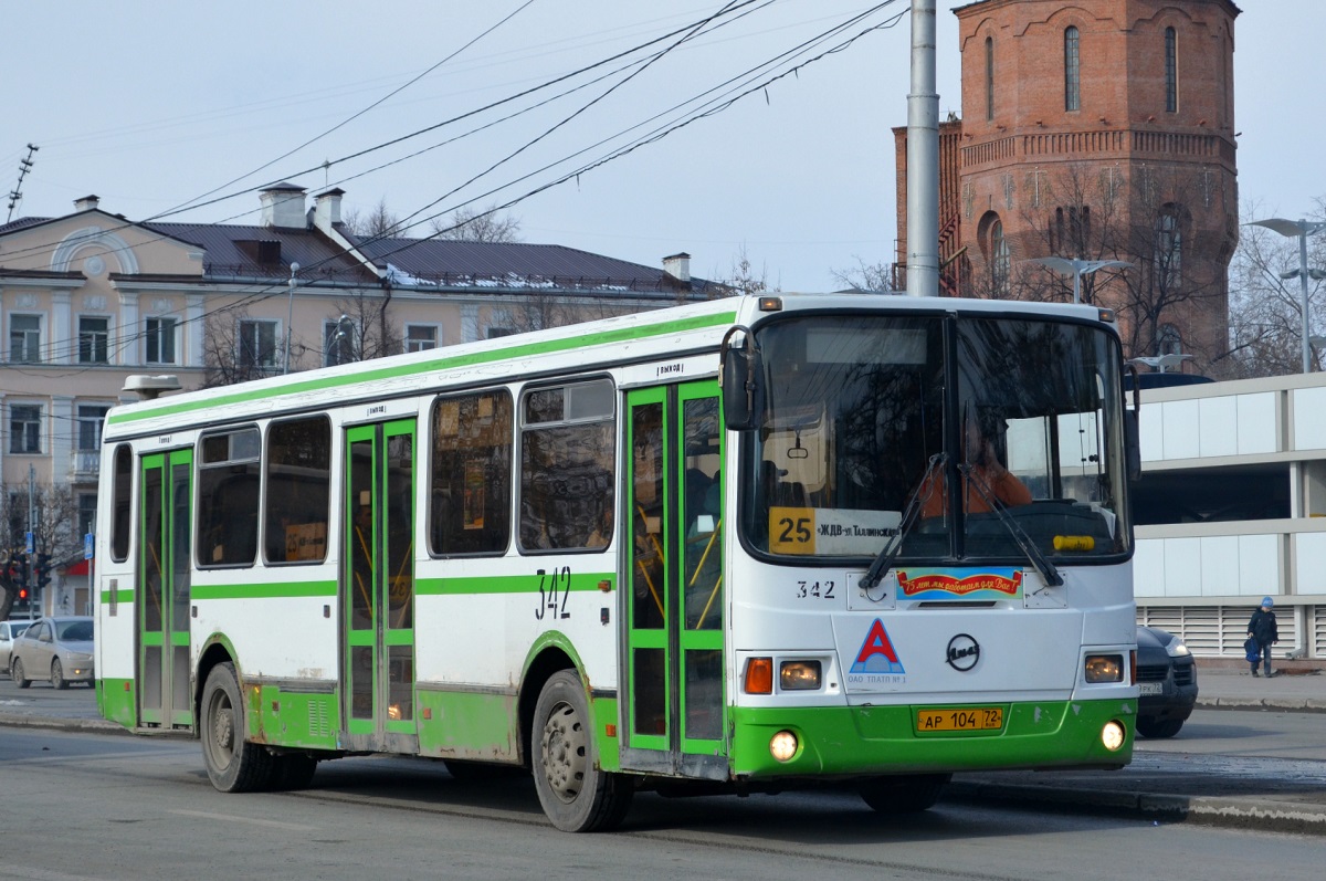 Тюменская область, ЛиАЗ-5293.00 № 342