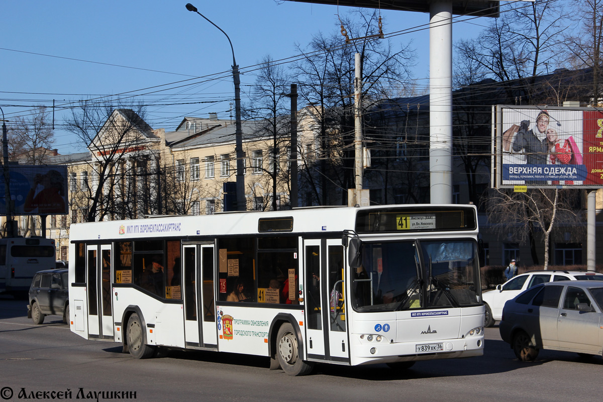 Воронежская область, МАЗ-103.469 № У 839 ХК 36