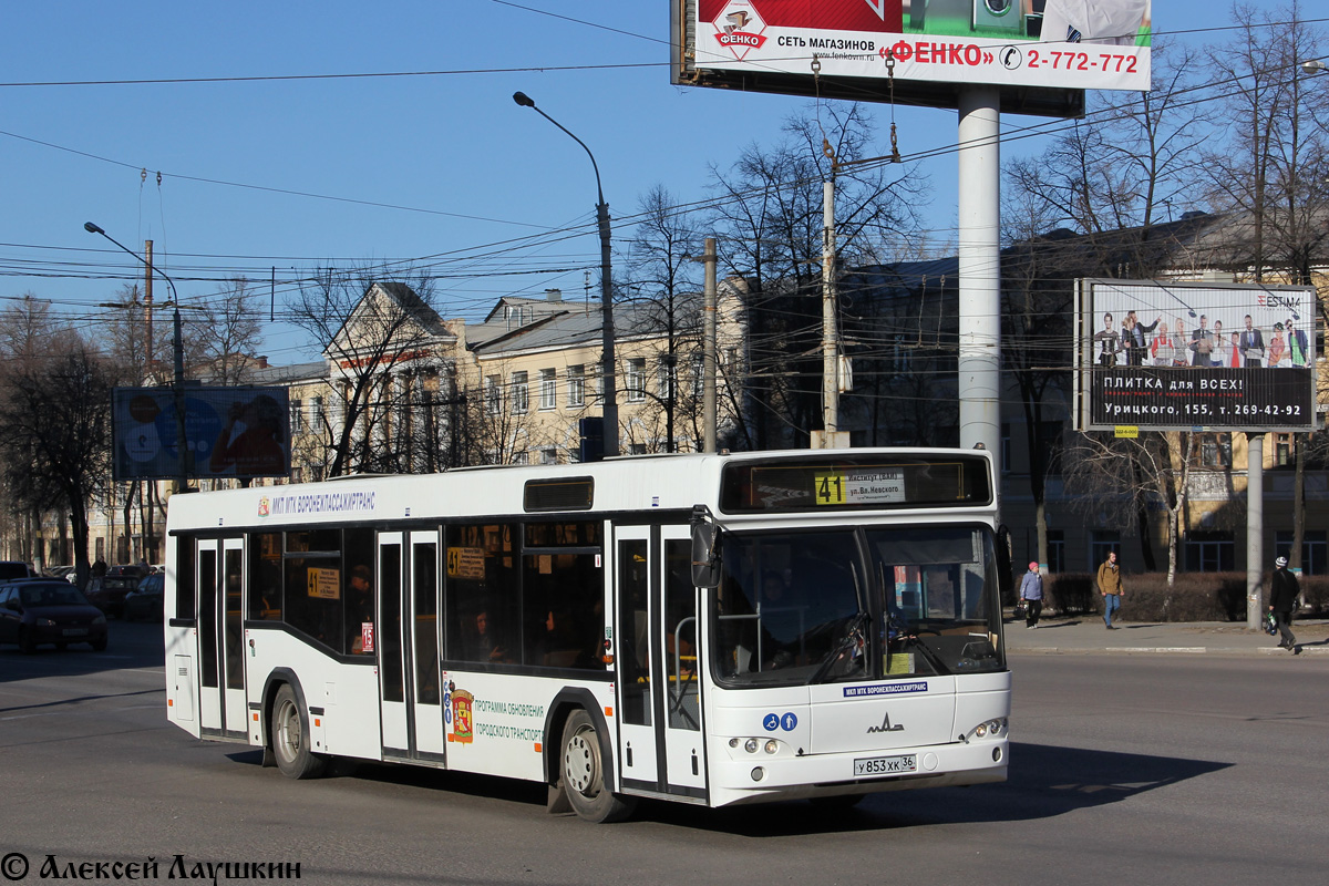 Воронежская область, МАЗ-103.469 № У 853 ХК 36