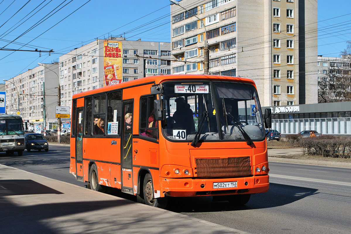 Нижегородская область, ПАЗ-320402-05 № М 502 ЕТ 152