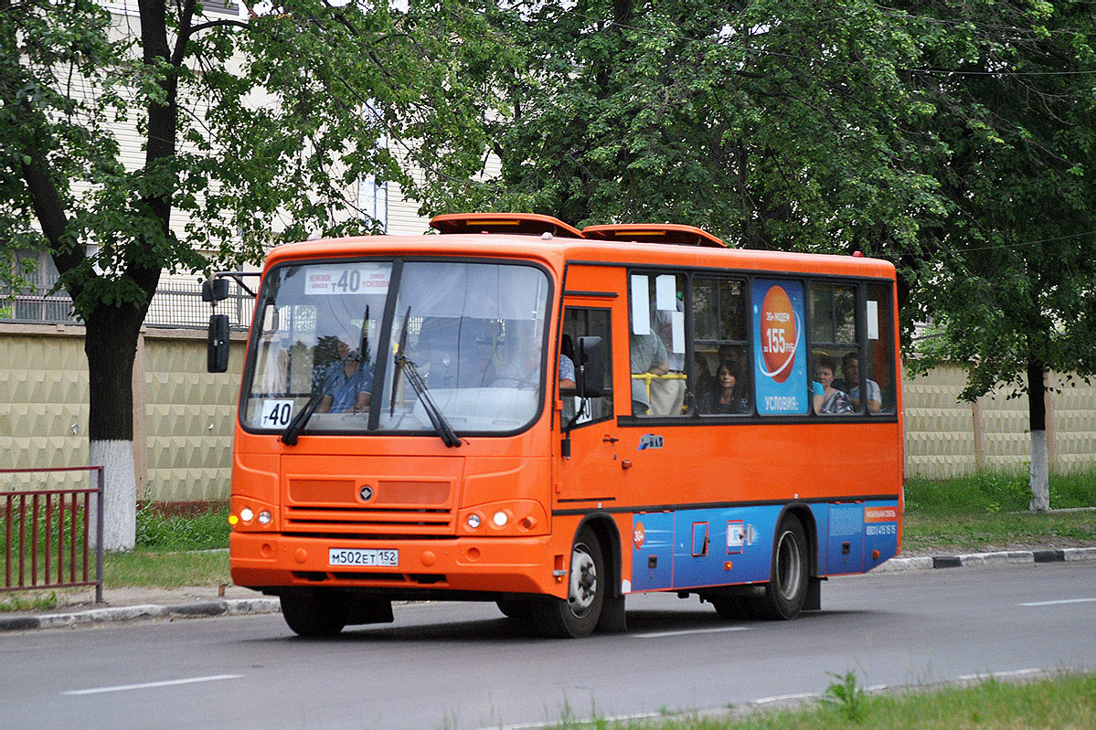 Нижегородская область, ПАЗ-320402-05 № М 502 ЕТ 152