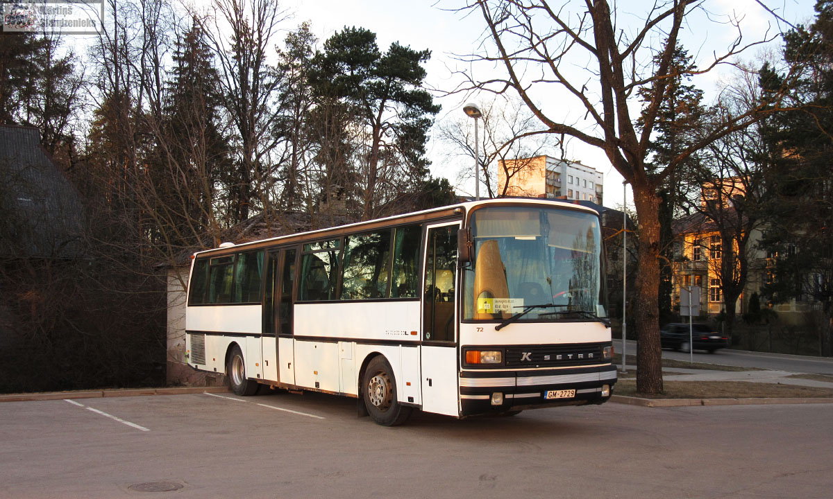 Латвия, Setra S213UL № 72