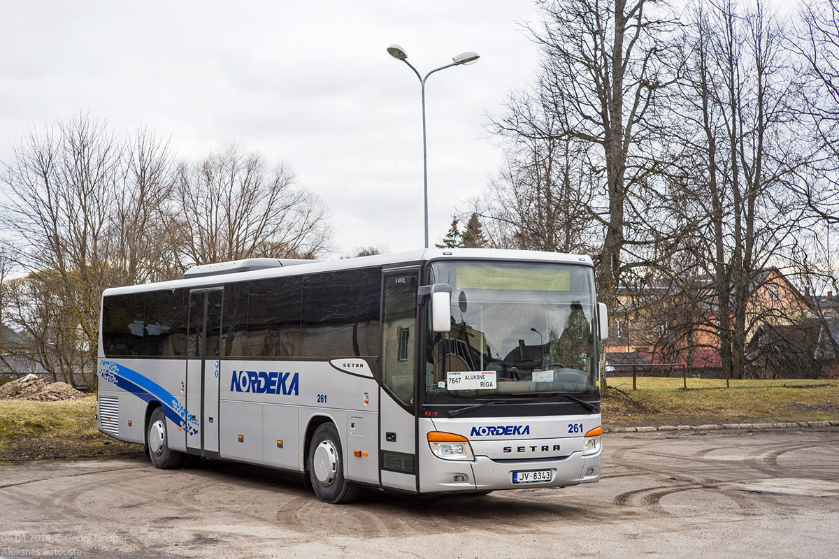 Латвия, Setra S415UL № 261