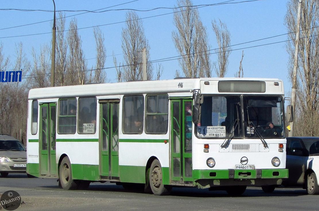 Samara region, LiAZ-5256.25 Nr. Р 446 ОТ 163