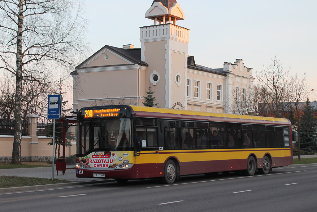 Латвия, Solaris Urbino I 15 № 334