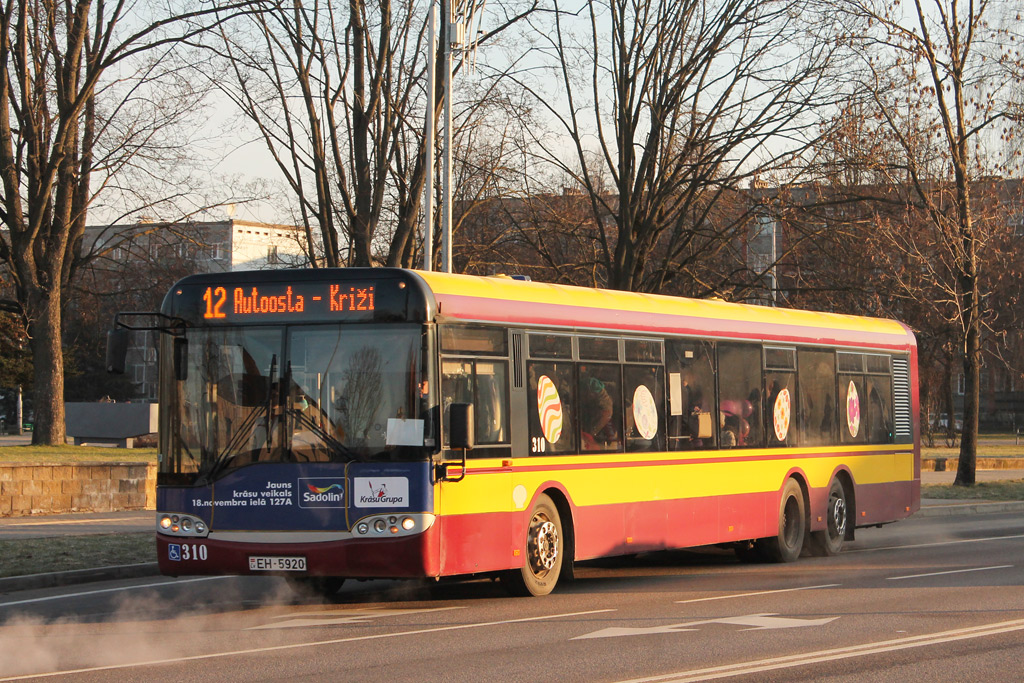 Латвія, Solaris Urbino I 15 № 310