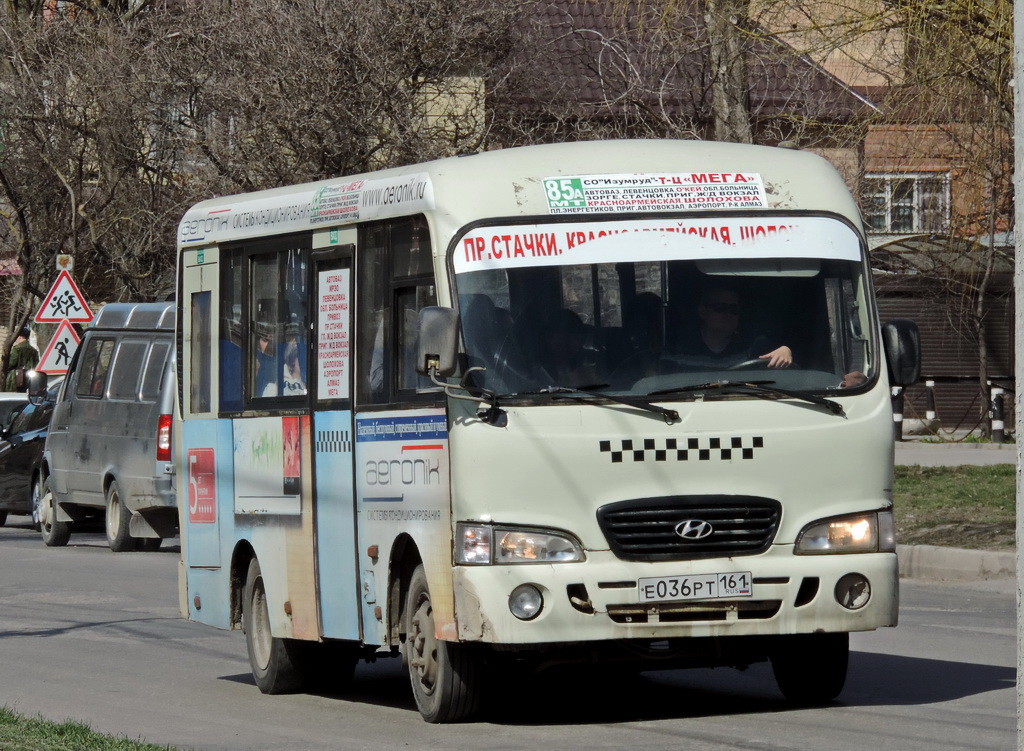 Ростовская область, Hyundai County SWB C08 (РЗГА) № Е 036 РТ 161