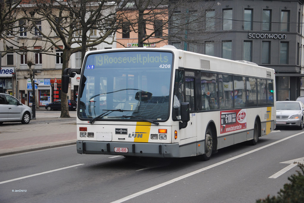 Бельгия, Van Hool A360K № 4208