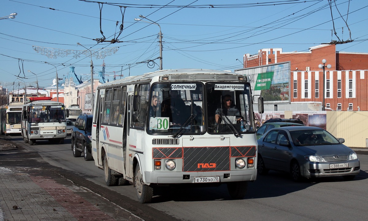 Томская область, ПАЗ-4234 № Е 730 ХО 70