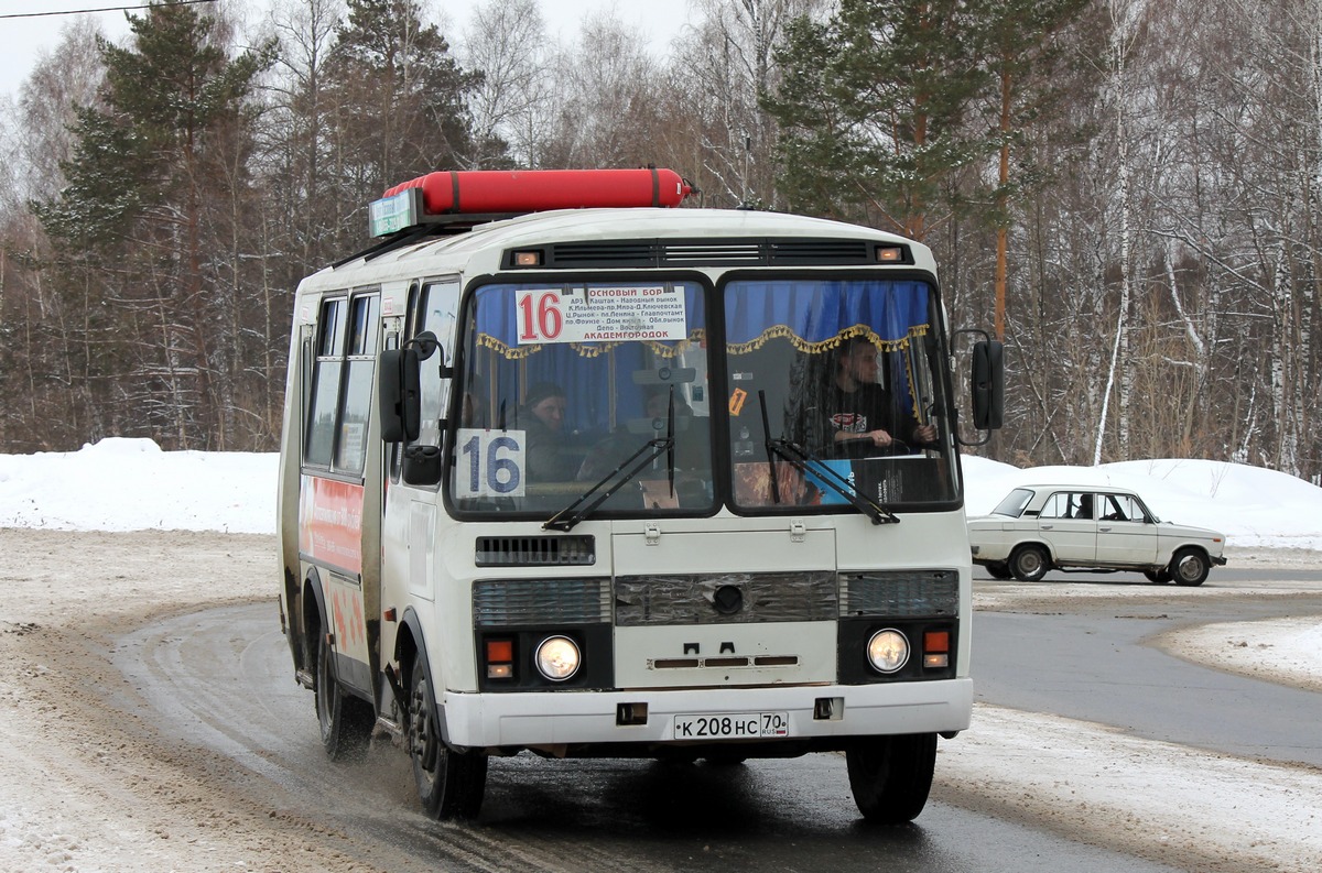 Томская область, ПАЗ-32053 № К 208 НС 70