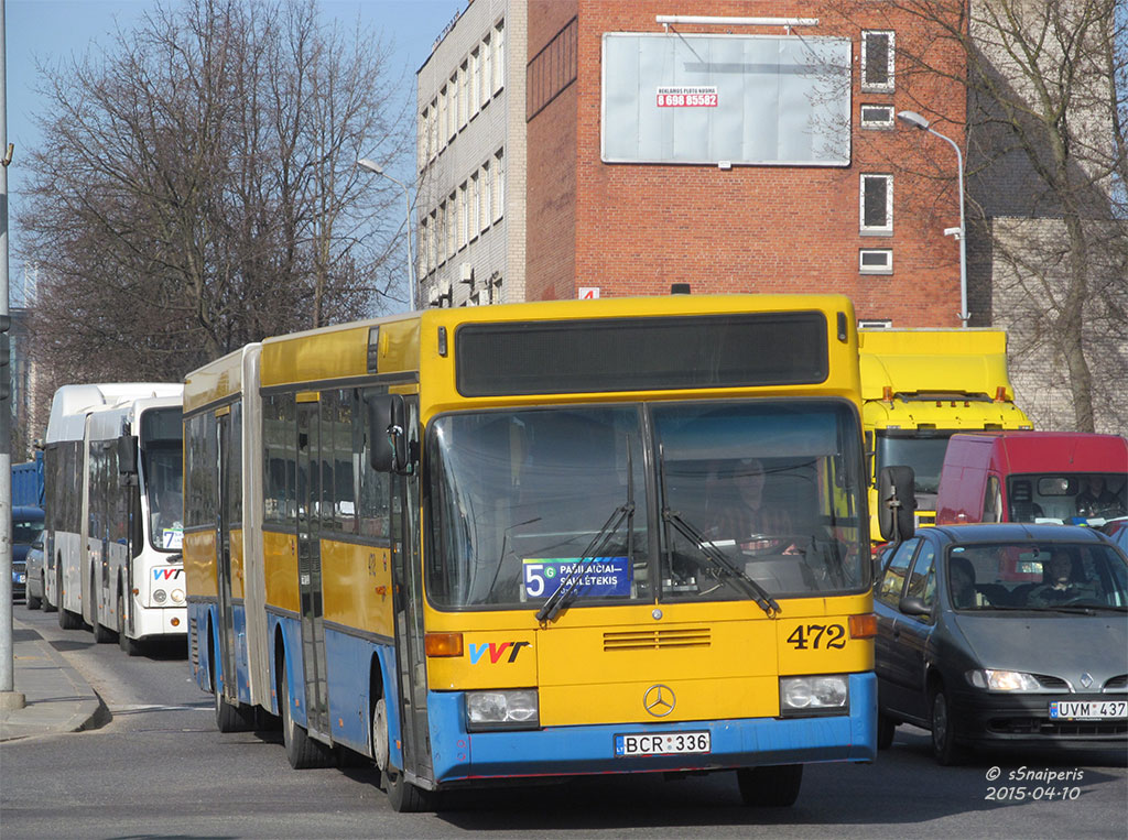 Литва, Mercedes-Benz O405G № 472