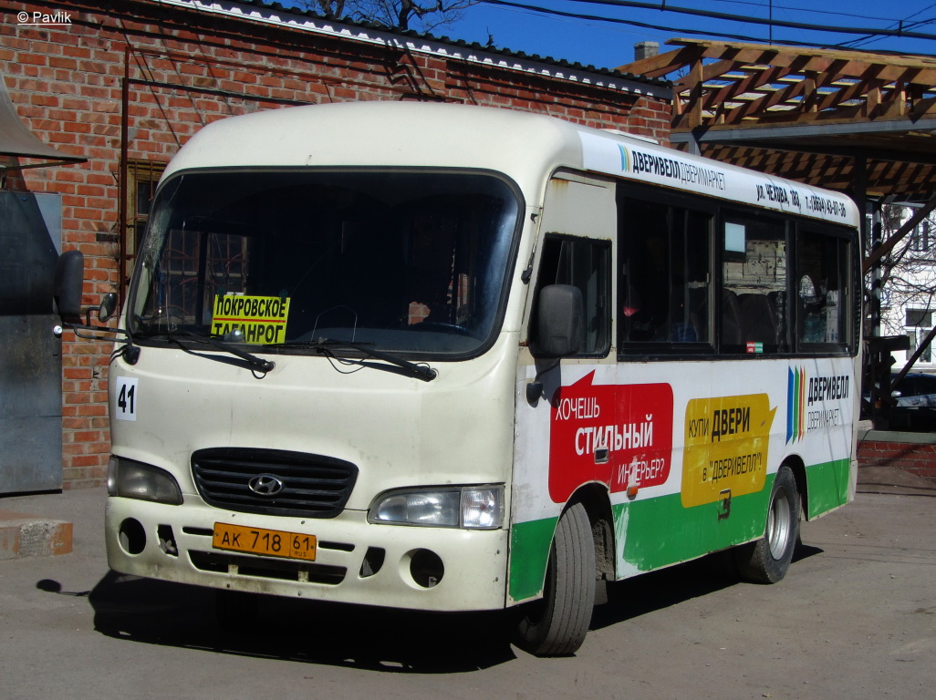 Ростовская область, Hyundai County SWB C08 (РЗГА) № 41