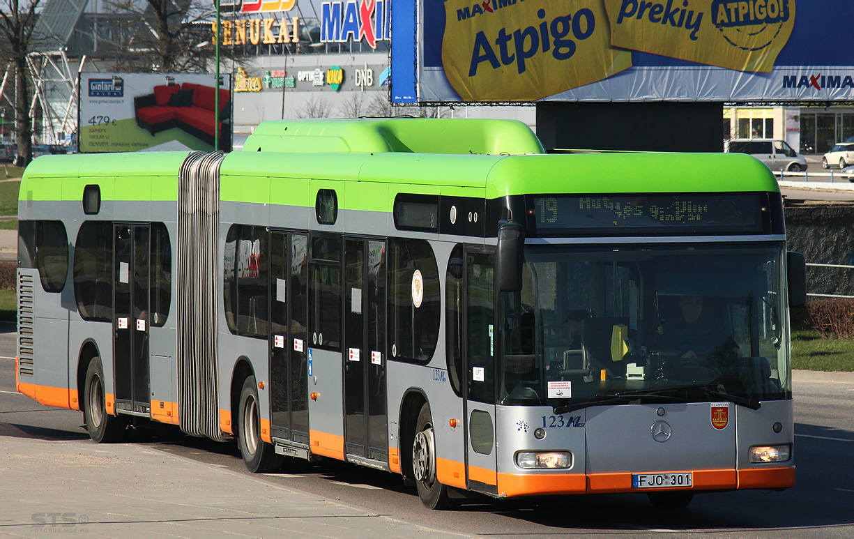 Литва, Mercedes-Benz O530G Irvine Citaro G CNG № 123