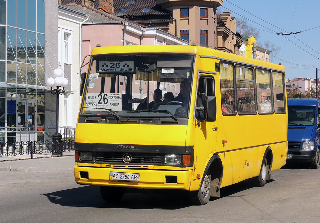 Volinskaya region, BAZ-A079.14 "Prolisok" № AC 2786 AM