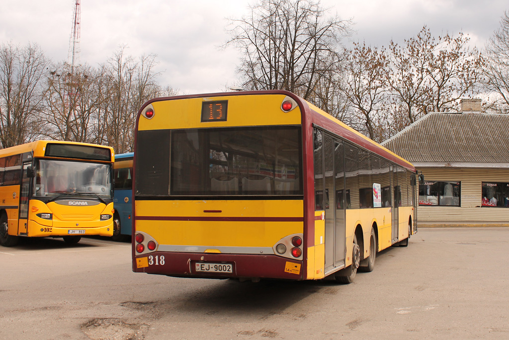 Латвия, Solaris Urbino I 15 № 318