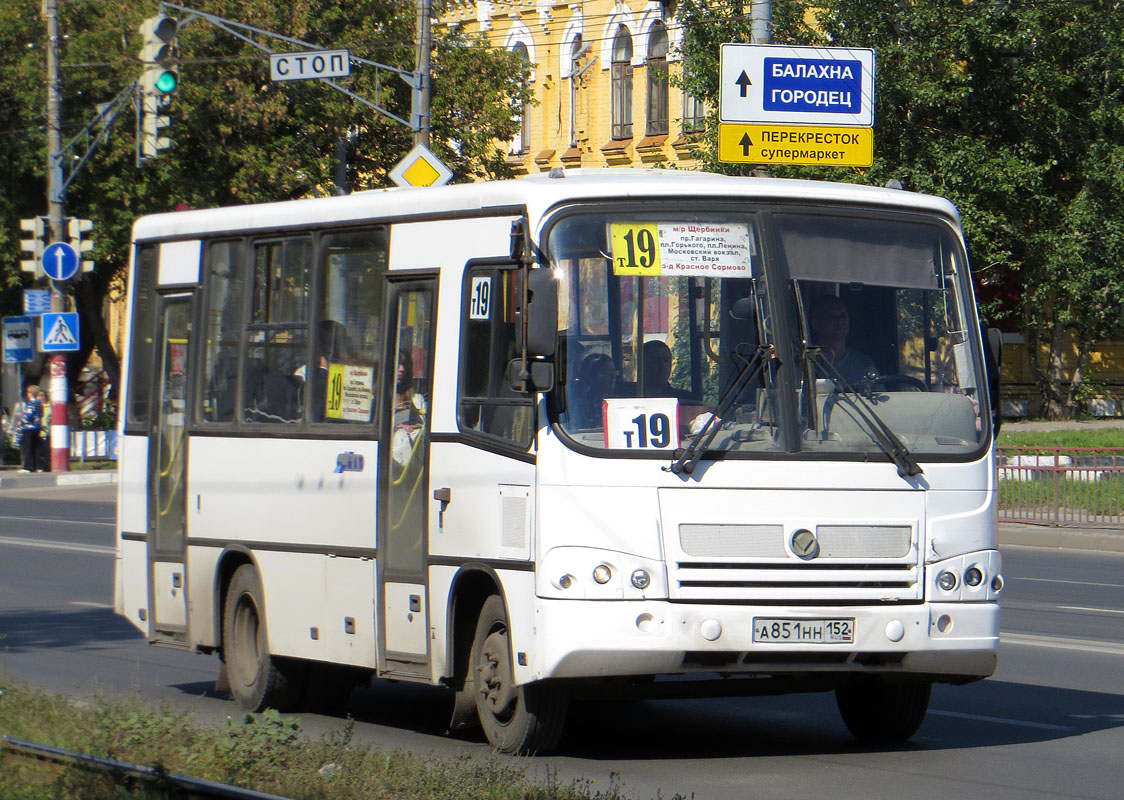 Нижегородская область, ПАЗ-320402-03 № А 851 НН 152