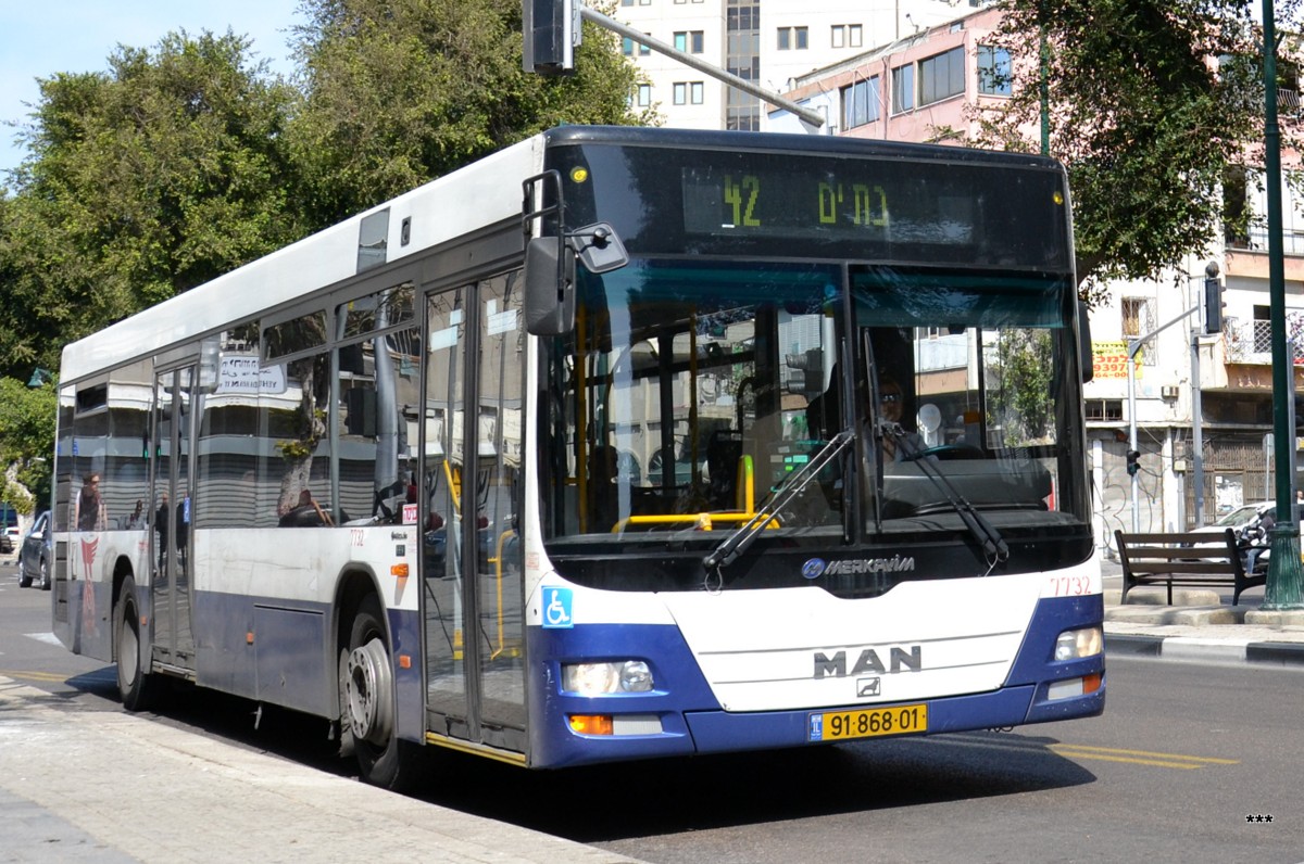 Израиль, Merkavim 3340 № 7732
