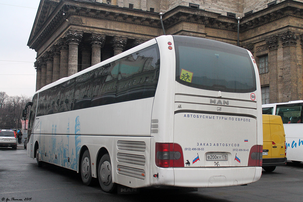 Санкт-Петербург, MAN R08 Lion's Coach L RHC444 L № В 200 КУ 178