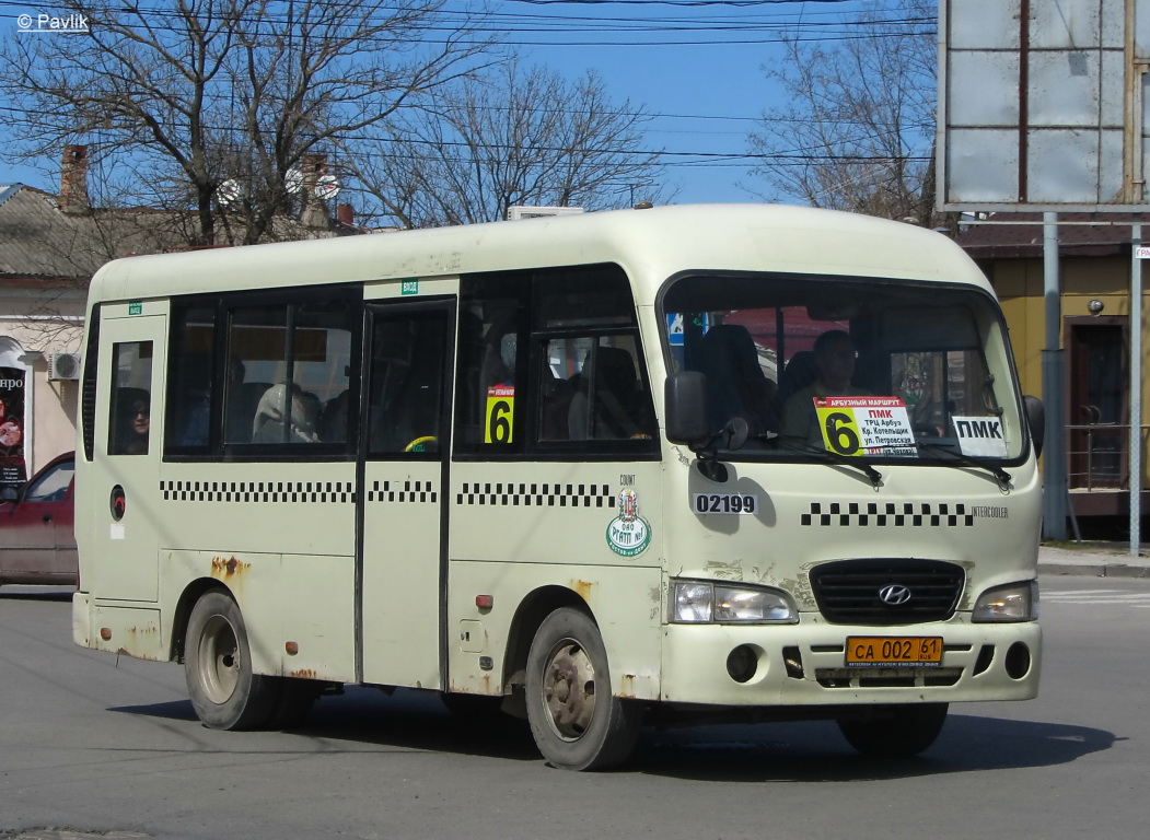 Ростовская область, Hyundai County SWB C08 (РЗГА) № СА 002 61