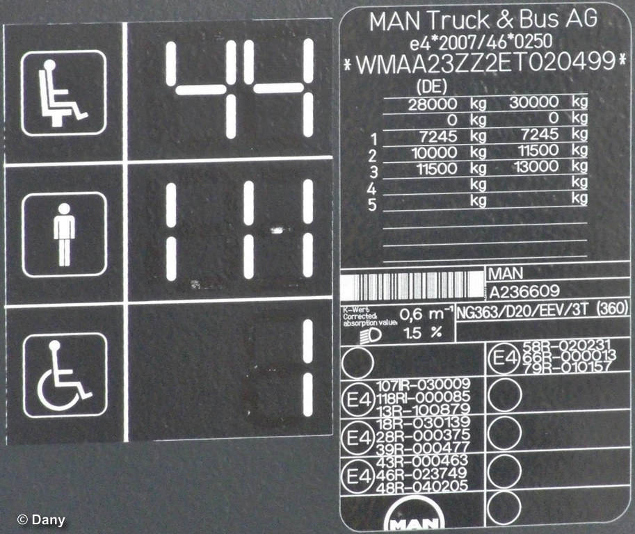 Саксония, MAN A23 Lion's City G NG363 № 900 504-1