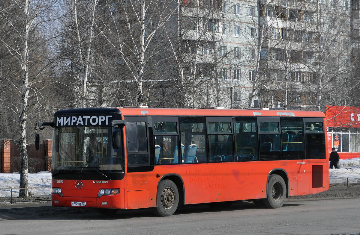 Омская область, Higer KLQ6118GS № Х 851 НЕ 777