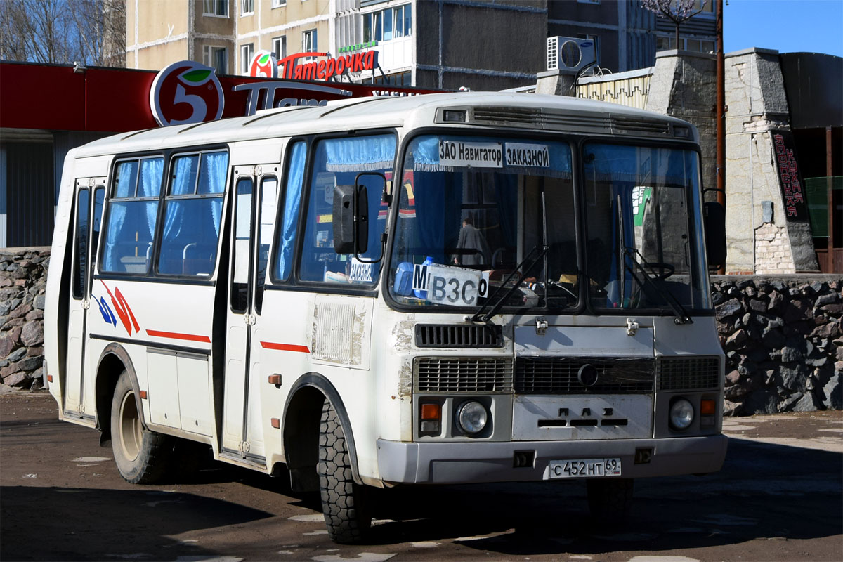 Тверская область, ПАЗ-32054 № С 452 НТ 69